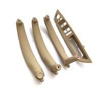 Wivplex RHD Interior Door Window Regulator Switch Cover Pull Handle Inside Trim Replacement, for BMW, X5 X6 E70 E71 2007-2013 Window Switch Trim(4PCS SET Beige)