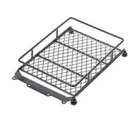 Wivplex Roof Rack Luggage Carrier 1/10 RC Car Monstre Truck, for Axial, SCX10 90046 D90 TRX-4 RC Car Crawler Toy Car Roof Rack(Black)