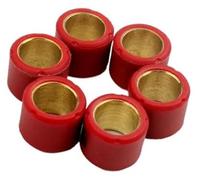 Wivplex Scooter Variator Roller Set 16x13mm 50cc 4-Stroke Models, for Django Kisbee V-Clic Available In 4g To 7g Weights Pulley Weight Roller Set(BLACK 16x13mm 5.5g)