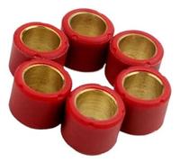 Wivplex Scooter Variator Roller Set 16x13mm 50cc 4-Stroke Models, for Django Kisbee V-Clic Available In 4g To 7g Weights Pulley Weight Roller Set(BLACK 16x13mm 4.5g)