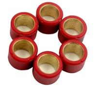 Wivplex Scooter Variator Roller Set 16x13mm 50cc 4-Stroke Models, for Django Kisbee V-Clic Available In 4g To 7g Weights Pulley Weight Roller Set(BLACK 16x13mm 5g)