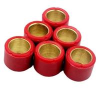 Wivplex Scooter Variator Roller Set 16x13mm 50cc 4-Stroke Models, for Django Kisbee V-Clic Available In 4g To 7g Weights Pulley Weight Roller Set(BLACK 16x13mm 6g)