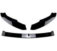 Wivplex Splitter 3pcs Car Front Bumper Lip Diffuser Body Kit Spoiler Guard Gloss Black Accessories, for Skoda, for Superb B8 2016-2018 Splitter(Carbon Look) Spoiler Splitter(BLACK Glossy Black)