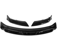 Wivplex Splitter 3PcsSet, for BYD, for Seal EV, for DM-i 2022-2024 Car Exterior Accessories Front Bumper Lip Chin Spoiler BodyKit Splitter(Carbon Printing) Spoiler Splitter(BLACK Glossy Black)