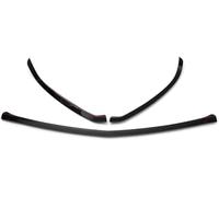 Wivplex Splitter, for Benz, A Class W177 A180 A200 A220 A250, for AMG 2019 2020 2021+ Spoiler Car Front Lower Bumper Lip Canard Trim Spoiler Splitter
