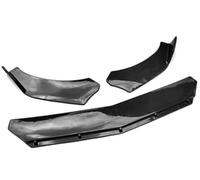 Wivplex Splitter, for Benz, E W211 Front Bumper Spoiler Carbon Painting Diffuser Skirt Body Kit Lip Splitter(Carbon Painting) Spoiler Splitter(BLACK Gloss Black)