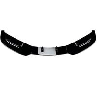 Wivplex Splitter, for Benz, for C-Class W204 2011-2014 Car Front Bumper Lip Spoiler Diffuser Body Kits Guard Protector Splitter(Carbon Look) Spoiler Splitter(BLACK Gloss Black)