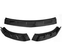Wivplex Splitter, for Changan, for UNI-T 2020 2021 2022 Normal Standard Front Bumper Spoiler Skirts Lip Body Kit Accessories Splitter(20-21 Gloss Black) Spoiler Splitter(BLACK 20-21 Carbon Paint)