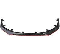Wivplex Splitter Front Bumper Spoiler Skirts Lip Body Kit, for Toyota, for Corolla, for XSE American Edition 2020 2023 Levin Sedan Splitter(Carbon Paint) Spoiler Splitter(BLACK Gloss black - Red)