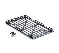 Wivplex Stainless Steel Roof Rack Luggage Carrier With ABS Storage Box 1/24, for Axial, SCX24 AXI00002 RC Crawler Car Parts Toy Car Roof Rack