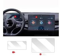 Wivplex Tempered glass protector, for BYD, Seal 15.6 inch 2023 Car GPS navigation Protective film LCD Screen Anti-scratch film fitting Car Screen Protector(GPS and Dashboard)