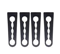Wivplex Universal Door Lock Damper Buffer Deadener Seal Shock-Absorbing Damping Protector 2004 - 2020 Car Damper(13)