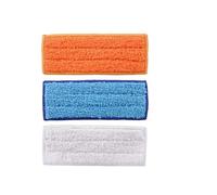 Wivplex Washable Mop Cloth, for, for Braava Jet 240 241 244 245 Sweeping Robot Vacuum Cleaner Rag Damp Mopping Pad Replacement Parts Robot Mop Refill Pads(15pcs)