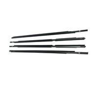 Wivplex Window Door Seals 4PCS Car Door Window Glass Window Seal Moulding Trim, for Toyota, for Yaris for Hatchback 2006 2007 2008 2009 2010 2011 2012 2013 Car Door Seal Strip