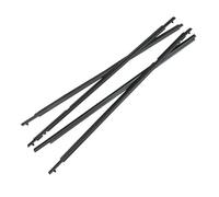 Wivplex Window Door Seals 4PCS Car Outer Door Window Rubber Weatherstrip, for Toyota, for Corolla, 2009-2012 Waterproof Pressure Sealing Strip Car Accessories Car Door Seal Strip(Black Black)