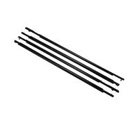 Wivplex Window Door Seals 4Pcs Car Window Rubber Sealant Strip Side Weatherstrip Moulding Trim Seal Belt Rainproof Weather Strip, for Toyota, for Wish 2010-2017 Car Door Seal Strip