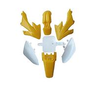Wivplex Yellow Plastics Guard Fairing Fender Kit Bolts CRF50 SSR125 Baja Dirt Bike Motorcycle Fender