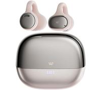 WIVTAK Clip on Earbuds Open Ear Wireless Bluetooth 5.4 Headphones with Mic,50H Play,Noise Cancelling,Waterproof,Sports Ear Buds,Comfortable for Small Ears & Glasses Wearers,Workouts