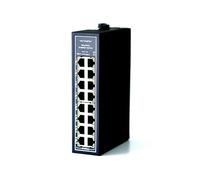 WIWAV WDH-16ET-DC 10/100Mbps Unmanaged 16-Port Industrial Ethernet Switches with DIN Rail/Wall-Mount(Fanless,-30℃~75℃)