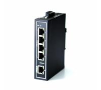 WIWAV WDH-5ET-DC 10/100Mbps Unmanaged 5-Port Industrial Ethernet Switches with DIN Rail/Wall-Mount(Fanless,-30℃~75℃)