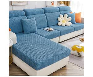 WIWIDANG Magic Sofa Covers, Stretch Washable Non Slip Sectional Sofa Cushion Slipcovers for Furniture Living Room (Style-E,Seat covers Regular M)