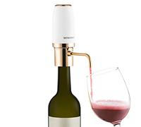 WIWONEY Electric Wine Aerator and Pourer, Smart Automatic Decanters, Rechargeable Dispenser with Micro USB Cable