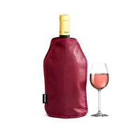 WIWONEY Wine Cooler for 1.5L Magnum Bottles, Water Resistant Nylon Fabric | The perfect cooling cuff for wine, sparkling wine and champagne, reliably insulated, keeps drinks cool for hours, wine red