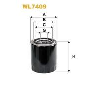 WIX Engine Oil Filter fits Hyundai Kia