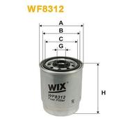 WIX Filters WF8312 Fuel Filter Fits Volvo S60 S80 V70 XC70 Cross Country XC90