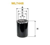 WIX Filters WL7448 Oil Filter Fits Audi A4 A6 Seat Exeo Skoda Superb VW Passat