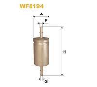 WIX Fuel Filter Element fits Ford Focus I 1998-2004 1.4 1.6 1.8 2.0