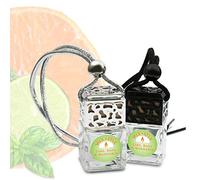 Wix & Stix Lime Basil and Mandarin - The Luxury Car Diffuser with Fragrance That Lasts for at Least 6 Weeks. (Black, Lime Basil and Mandarin Car Diffuser 8ml)