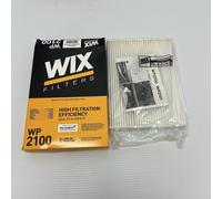 Wix WP2100 Car Cabin Air Pollen Filter Standard Replaces CU25012 CF11544 LA891