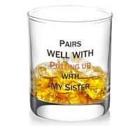 Wixelon Gifts for Brother in Law,Brother in Law Birthday Gifts,Sister Gift from Sister,Whisky Gift Set,Whisky Glass,Whiskey Glass,Whiskies Glasses,Whiskey Gift Sets for Men