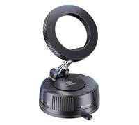 WixGear 360 Degree Adjustable Magnetic Mount for iPhone 17 16 15 14 13 12 Pro Max Phone Holder with Suction Cup 78 LB, Car Accessory Compatible with Dashboard, Finish in
