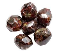 Wixine 100g DIY Natural Red Garnet Stones Original Crystal Original Specimens Gift