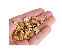 Wixine 30Pcs Gold Ingot Fengshui Lucky Yuanbao Ornament Decor for Fortune Wealth