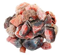 Wixine Natural Rough Carnelian Agate Raw Stone, 100g, Red, Gemstone