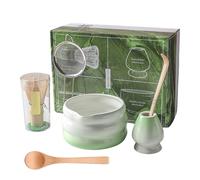 WIYETY Matcha Whisk Set: Premium Japanese Matcha Tea Set with Matcha Bowl, Bamboo Whisk and Matcha Spoon Filter Spoon, Matcha Tea Set Traditional Japanese Tea Ceremony