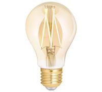 WiZ A60 E27 Screw Mount Filament Dimmable Lightbulb in Amber WiZ Amber