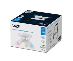 WiZ Colour Imageo Smart Connected WiFi Ceiling Light Spot Fixture. [3 plate]