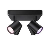 WiZ Imageo Smart 4 Light LED Adjustable Spotlight Black