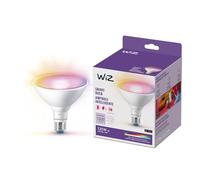 WiZ Connected Color PAR38 Outdoor Smart WiFi Light Bulb, 2200K - 6500K + RGB, 16 Million Colors, Compatible with Alexa, Google Assistant, & Siri Shortcuts, No Hub Required (603894), (16 Colors)