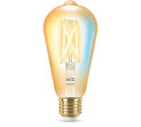 WIZ Filament Amber Tuneable White Smart LED Light Bulb - E27, ST64