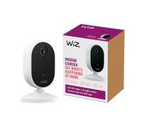 WiZ Connected Indoor Security Camera - WiFi Enabled, App Controlled - Part of the Smart Lighting System, White