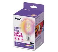 WIZ Colour Filament Smart LED Light Bulb - E27, G95