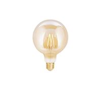 WiZ G125 E27 Screw LED Filament Dimmable Lightbulb 1001 Amber One Size