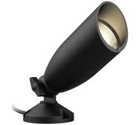 WiZ Ground Spot LED Black Smart Outdoor Light Voice-Controlled