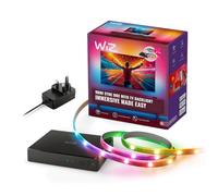 WiZ HDMI Sync Box with TV Backlight - Syncs Light to Your Movies, Games and Music - HDMI 2.0 - Supports 4K at 60Hz - RGBIC LED Strip for 55"-65" TVs - App/Voice Control, Works with Google and Alexa