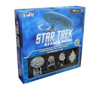 Wiz Kids LLC, Star Trek Attack Wing; Federation Faction Pack-To Boldly Go, Board Game, Ages 14+, 2 Players, 60+ Minutes Playing Time